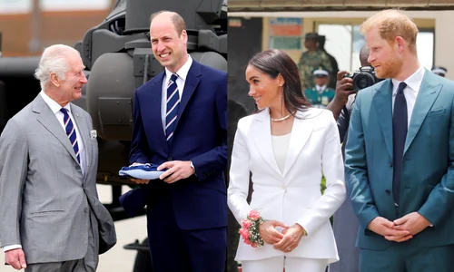 Ducii de Sussex cu Regele Charles și Prințul William  foto   GettyImages jpg