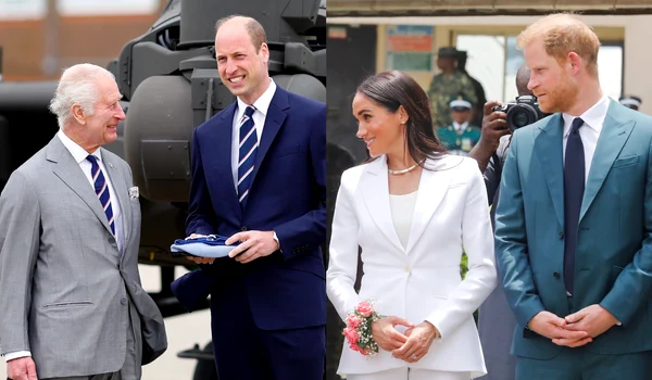 Ducii de Sussex cu Regele Charles și Prințul William  foto   GettyImages jpg