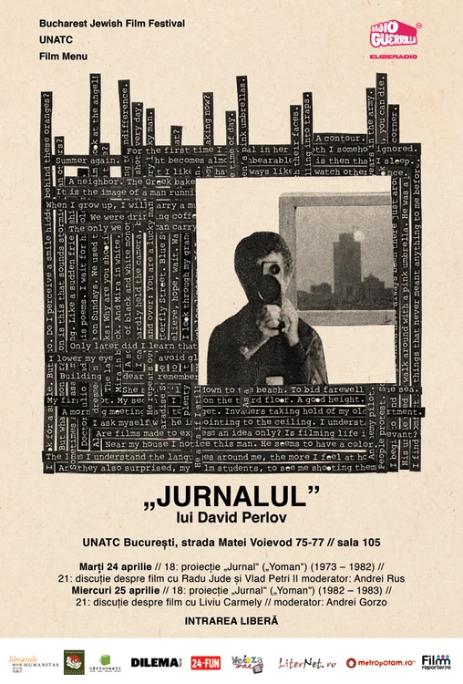 „Jurnalul” lui David Perlov – proiecţie şi discuţie jpeg