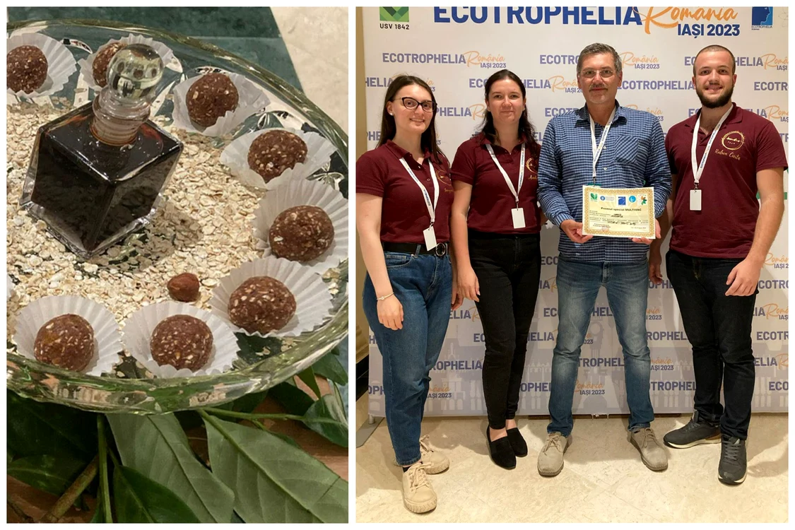 Gustările conţin un fruct surpriză. Foto: Universitatea Oradea