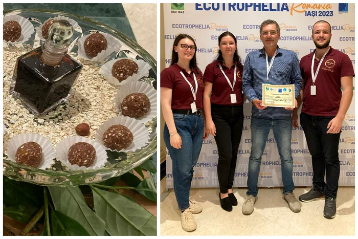 Gustările conţin un fruct surpriză. Foto: Universitatea Oradea
