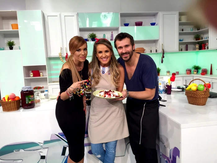 Diana Munteanu a gătit alături de Chef Nicolai Tand