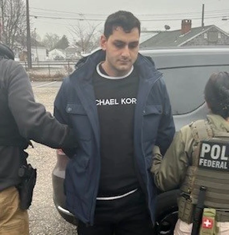 Ionuț Andrei Stamatin, un cetățean român aflat ilegal în Statele Unite FOTO: X/ ICE Boston