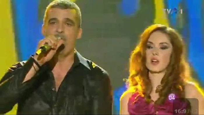 Aurelian Temişan şi Alexa pe scena Eurovision 2015 România