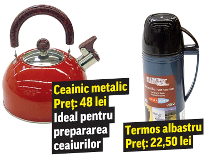 Bei ceai în cursul zilei? Ia-ţi un termos!