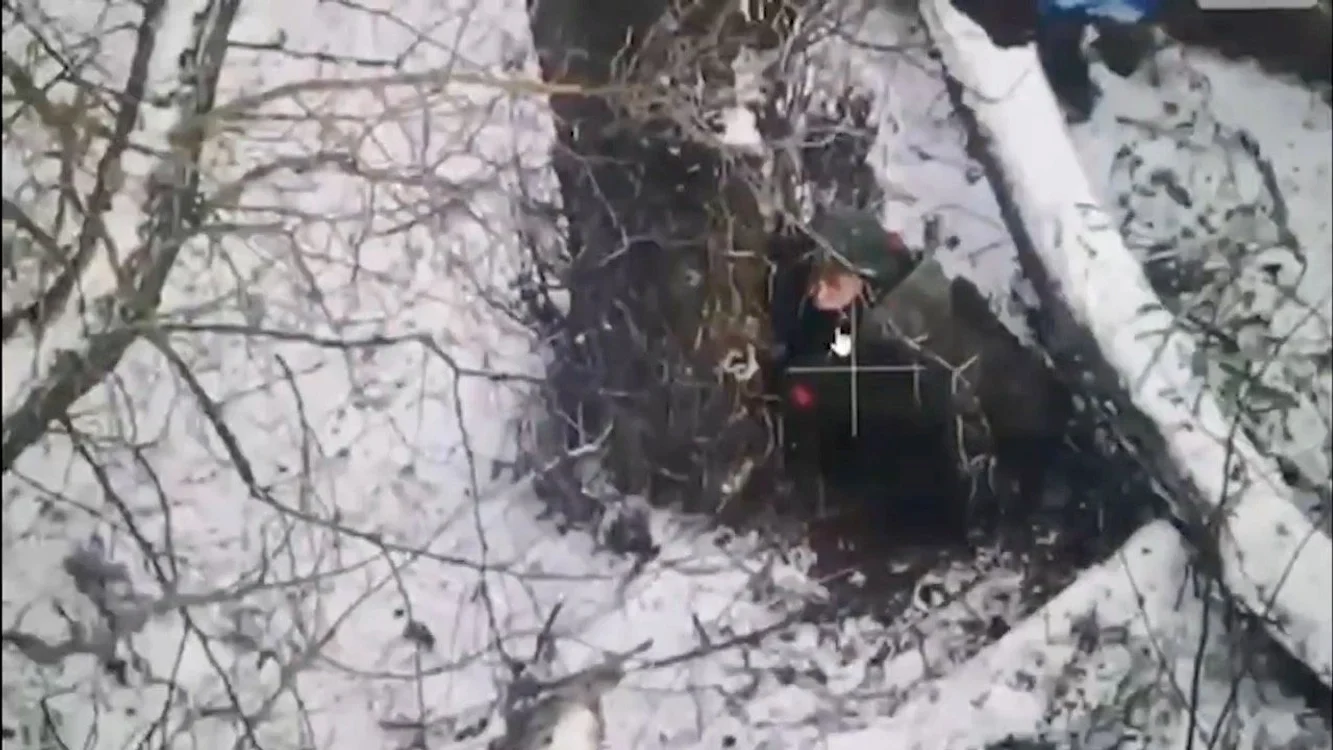 Soldat nord-coreean în regiunea Kursk. FOTO PROFIMEDIA