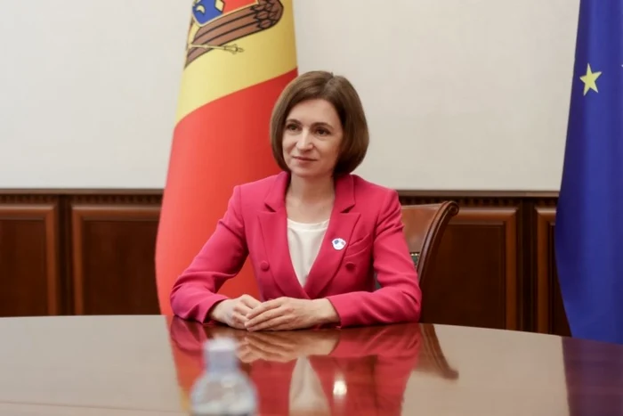 Maia Sandu, președinta Rep. Moldova - arhiva foto