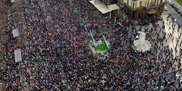 Proteste în Belgrad FOTO X