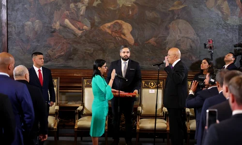 Delcy Rodriguez, președinte interimar Venezuela FOTO Profimedia