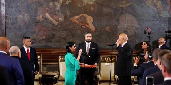 Delcy Rodriguez, președinte interimar Venezuela FOTO Profimedia