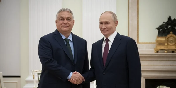 Viktor Orban si Vladimir Putin la o intrevedere la Kremlin FOTO EPA EFE (2) jpg