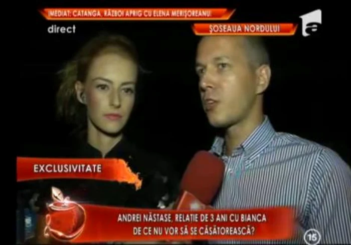 Andrei Năstase şi Bianca Ciuvăţ