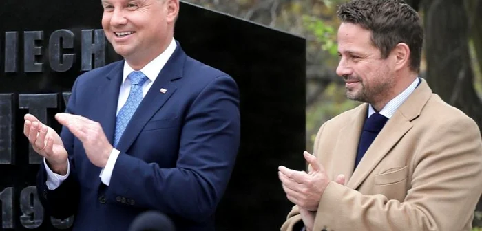 Proamericanul Andrzej Duda şi proeuropeanul  Rafał Trzaskowski