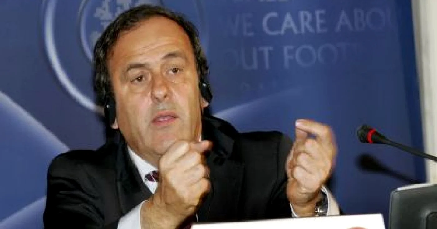 Michel Platini este preşedintele UEFA din iulie 2006