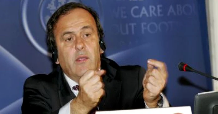 Michel Platini este preşedintele UEFA din iulie 2006