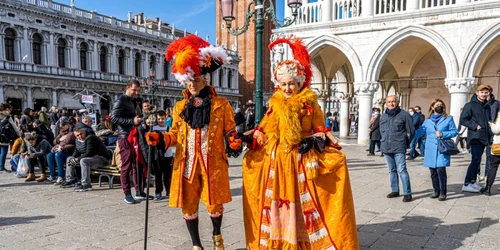 A inceput carnavalul de la Venetia 2022 FOTO Profimedia