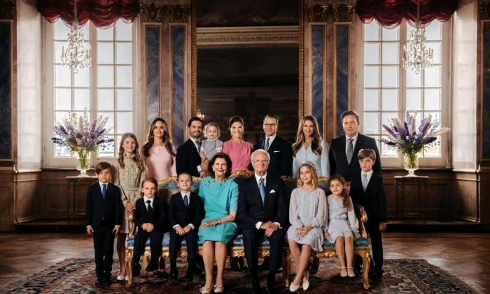 Familia regală suedeză jubileu jpg
