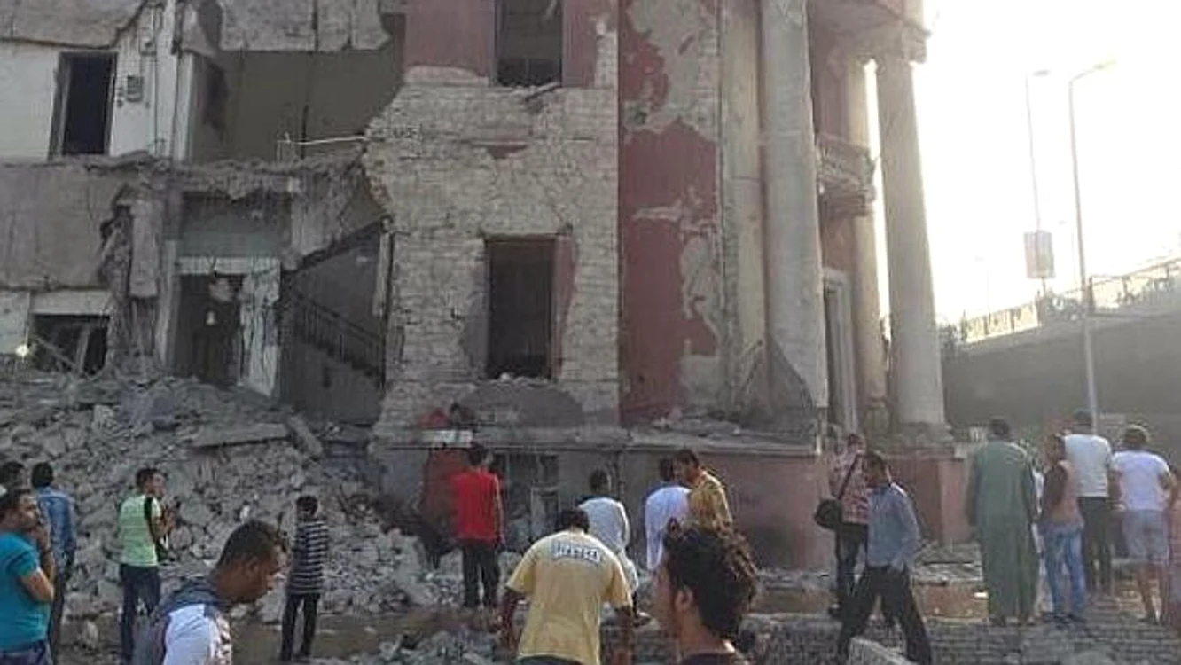 
    Cel puţin patru persoane au fost rănite în atentatFoto: Twitter  