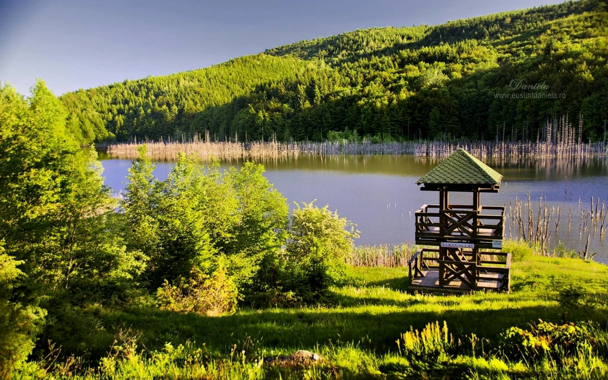 Lacul Cuiejdel este situat în judeţul Neamţ FOTO Primăria Gârcina