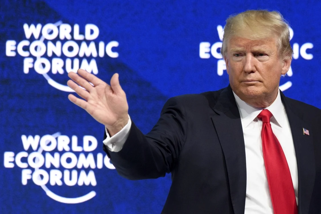 Donald Trump, așteptat la Davos/FOTO:EPA/AFP