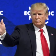 Donald Trump la Forumul Economic de la Davos FOTO EPA-EFE