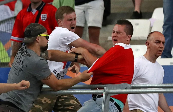 Euro 2016 Anglia - Rusia bătăi FOTO AP