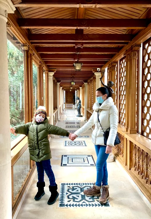 Livia Graur, la „Casa cu clopoței”