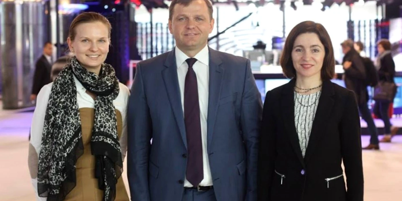 Maia Sandu şi Andrei Năstase