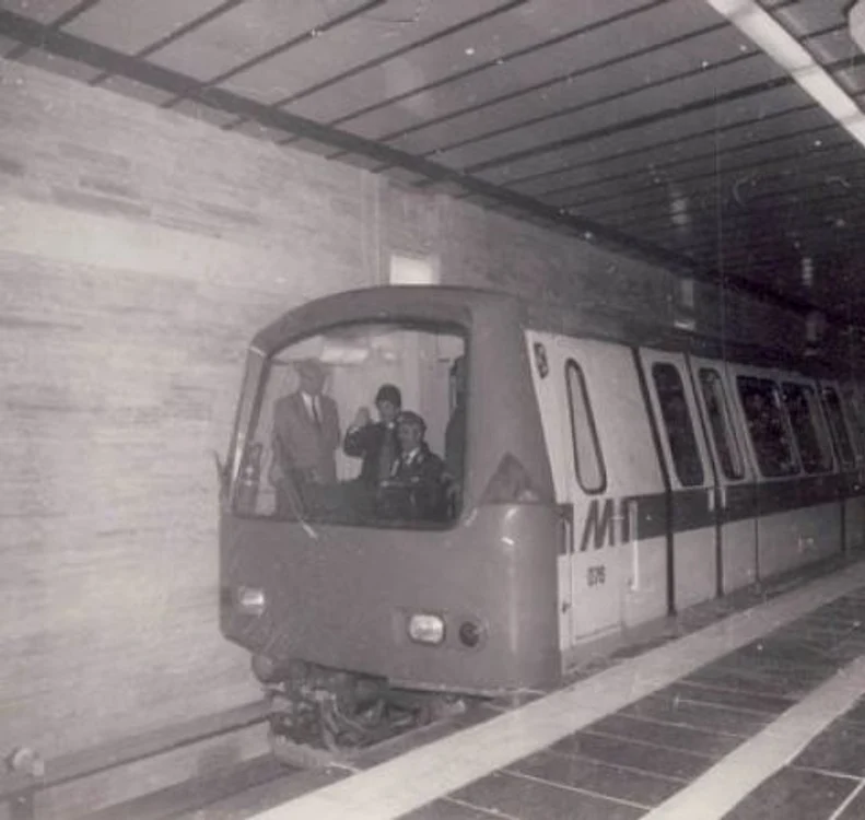 Magistrala I a fost inaugurată oficial pe 19 decembrie 1979 de Nicolae CeaușescuFoto: comunismulinromania.ro/Historia