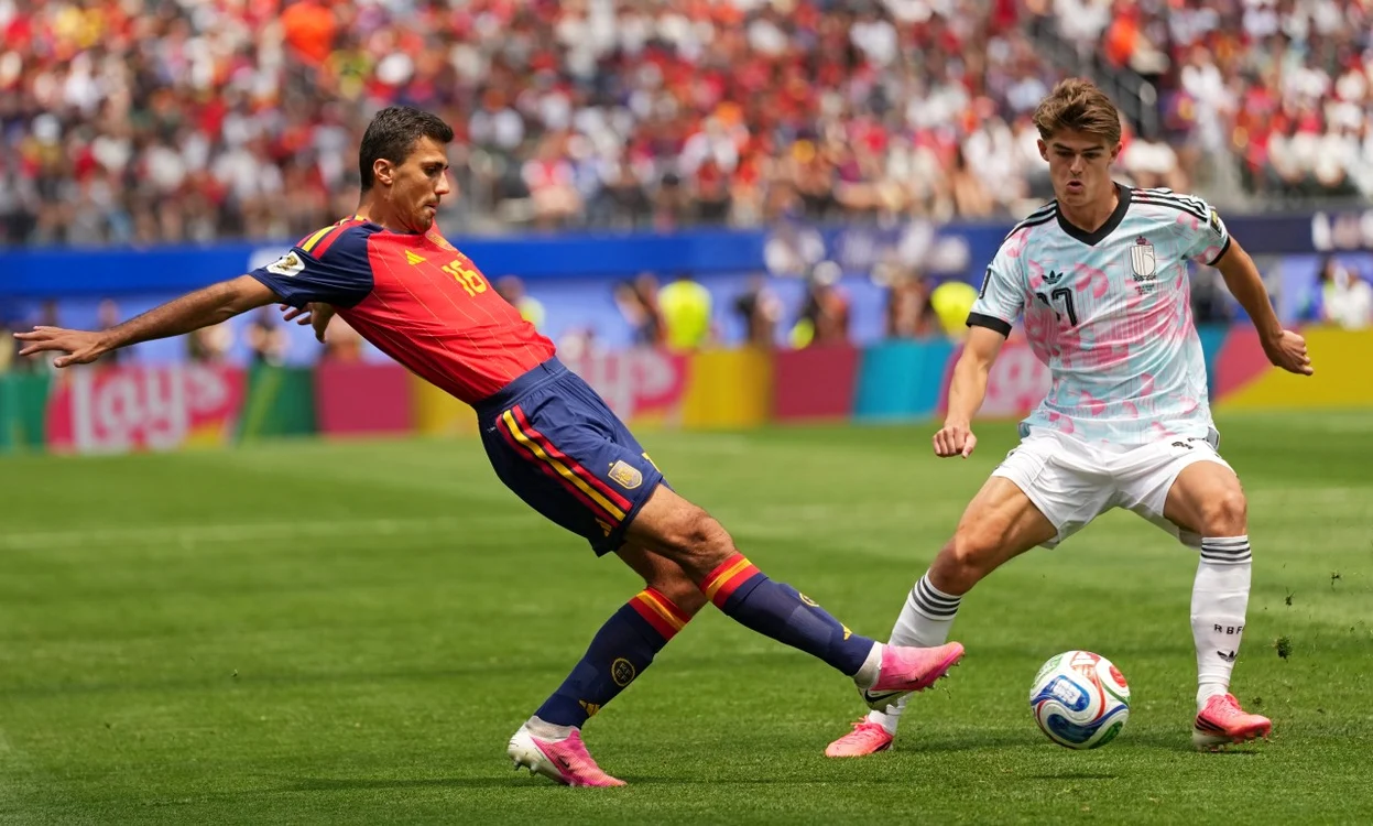 Rodri a stabilit un nou record de pase la un turneu final de CM (Foto: EPAImages)