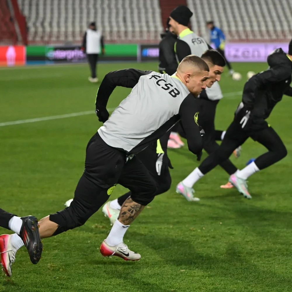 LIVETEXT Liga Europa: Steaua Roșie Belgrad - FCSB. Nicio echipă românească n-a răzbit în infernul de la Belgrad