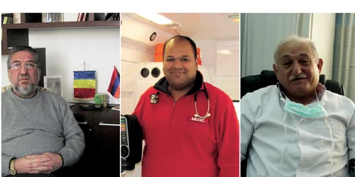 Medicii Zare Nazaryan, Cristopher Alphonso şi Akeb Al Hashimi sărbătoresc prin muncă 1 Decembrie