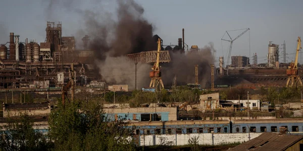 Bombardament la Azovstal FOTO EPA-EFE