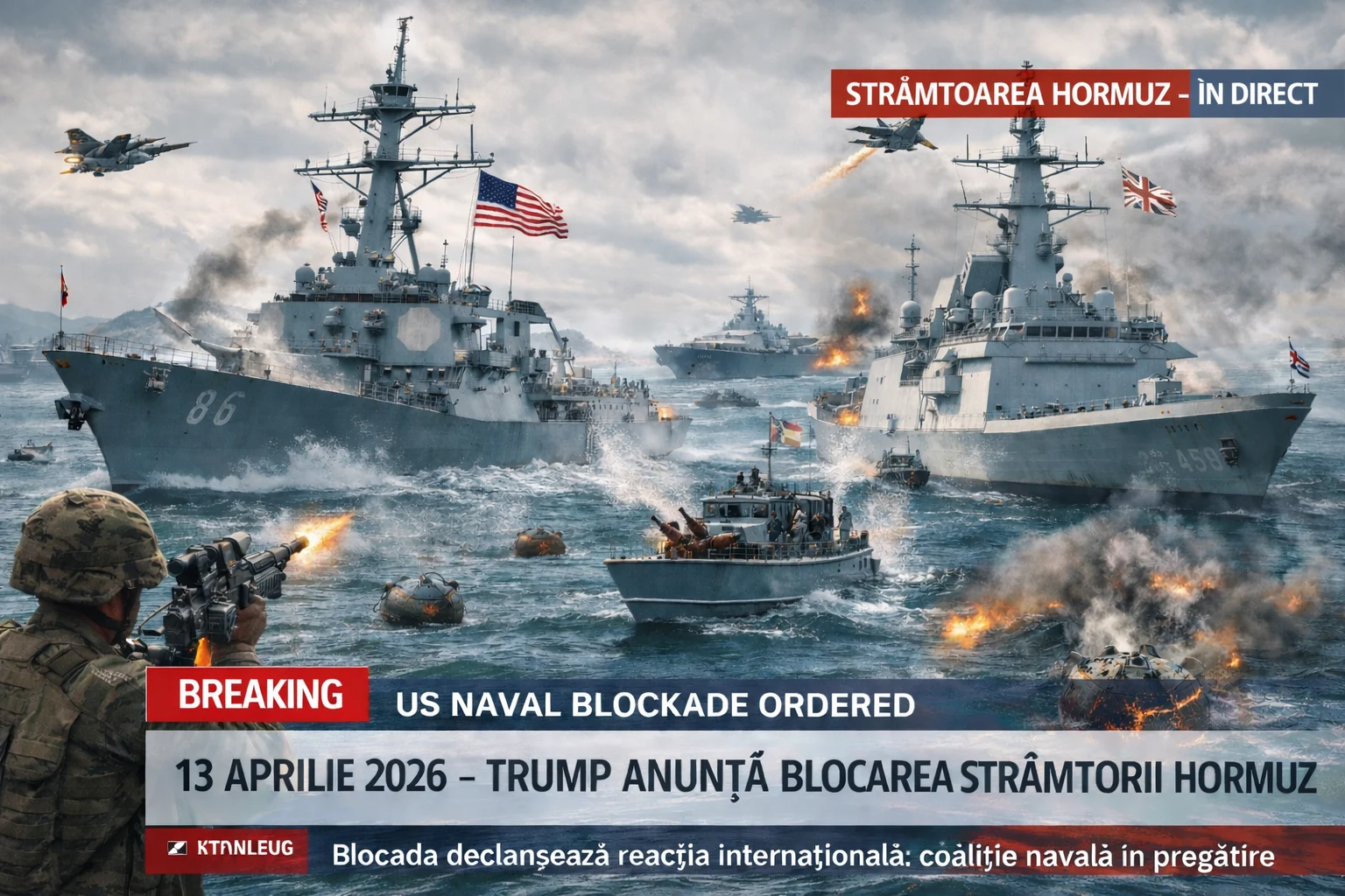 Blocada americană de la Hormuz, eșecul negocierilor și șocul energetic global