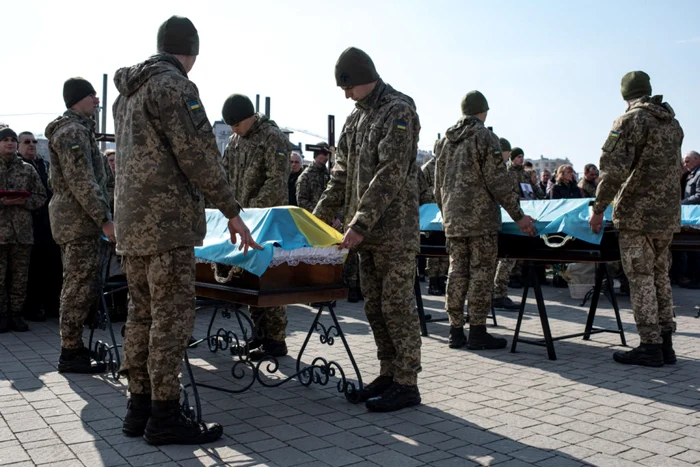 Trupele ruse au pierdut din 24 februarie pânăpe 17 martie aproape 14.000 de militari FOTO Getty Images