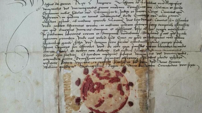 Document foarte vechi, care a fost pierdut timp de peste 130 de ani, găsit în arhivele Bistrița-Năsăud