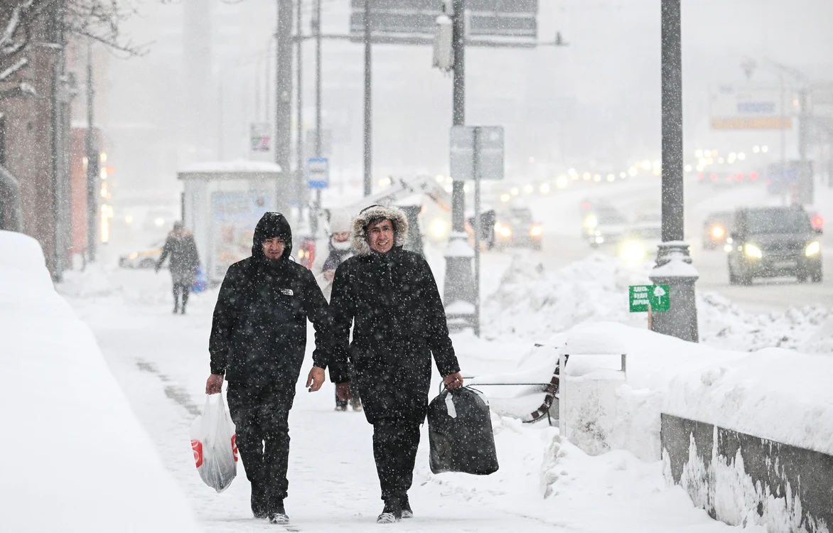 Moscova se află sub zăpadă FOTO: Profimedia