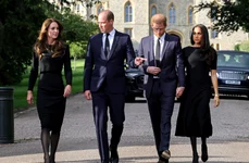 Prințul William, Prințul Harry, Kate Middleton, Meghan Markle foto GettyImages jpg