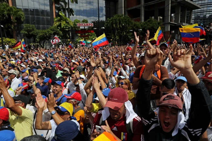 Proteste în Venezuela FOTO EPA-EFE