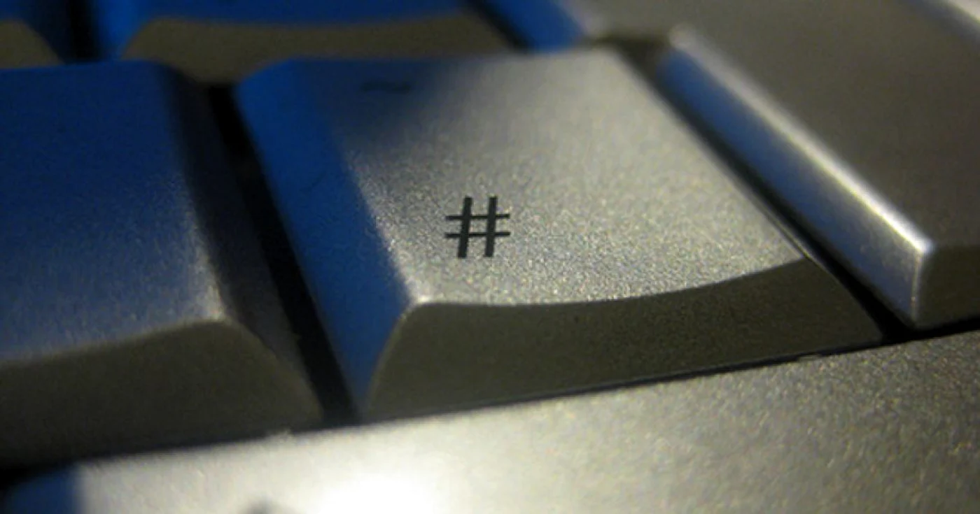 Hashtag-ul a fost folosit în 58% din reclame