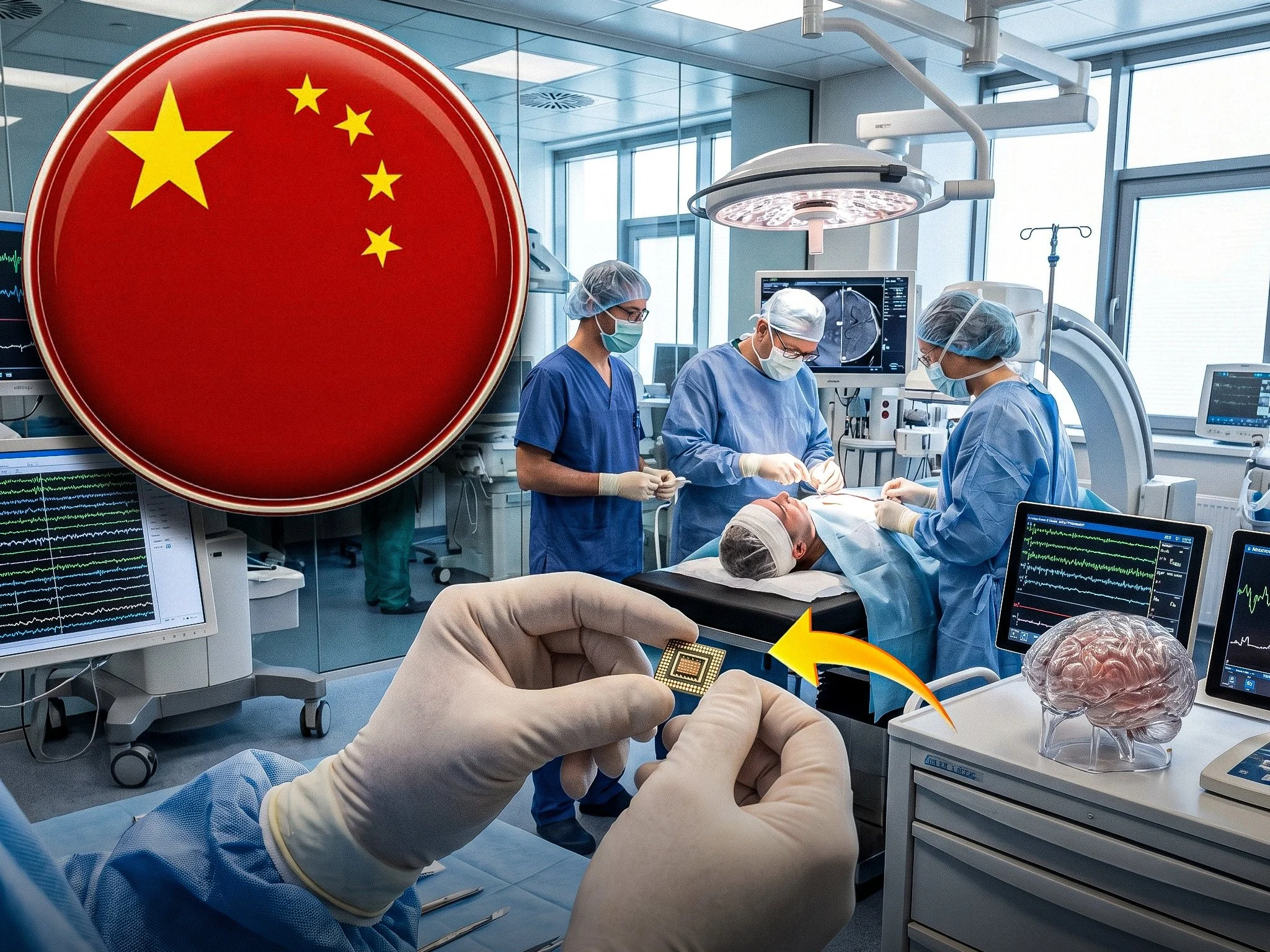 China a depășit compania lui Elon Musk în cursa pentru lansarea primului cip cerebral comercial din lume. Aplicații medicale și riscuri