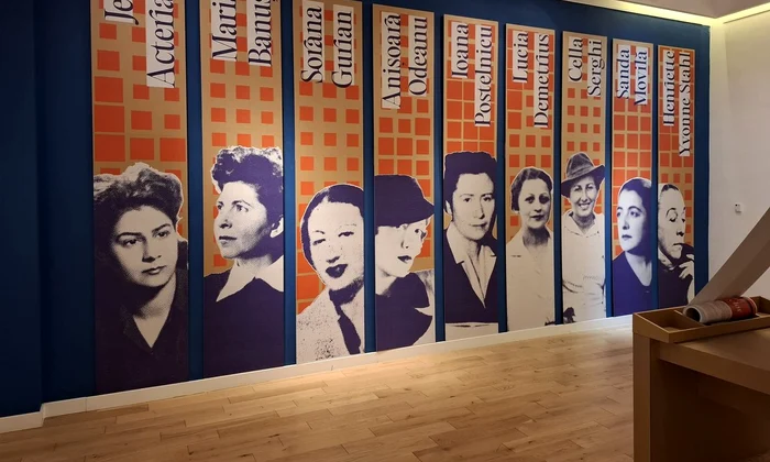 Vernisajul expoziției „Orașul scriitoarelor. Peisaj urban în literatura scrisă de femei” (foto: Arhivele Naționale ale României)