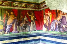 Faimoasele fresce din Villa dei Misteri, Pompeii (foto: Getty Images)