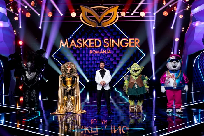 Corbul, Leoaica, Căpcăunul și Panda, cei patru finaliști de la Masked Singer Româniafoto: PRO TV
