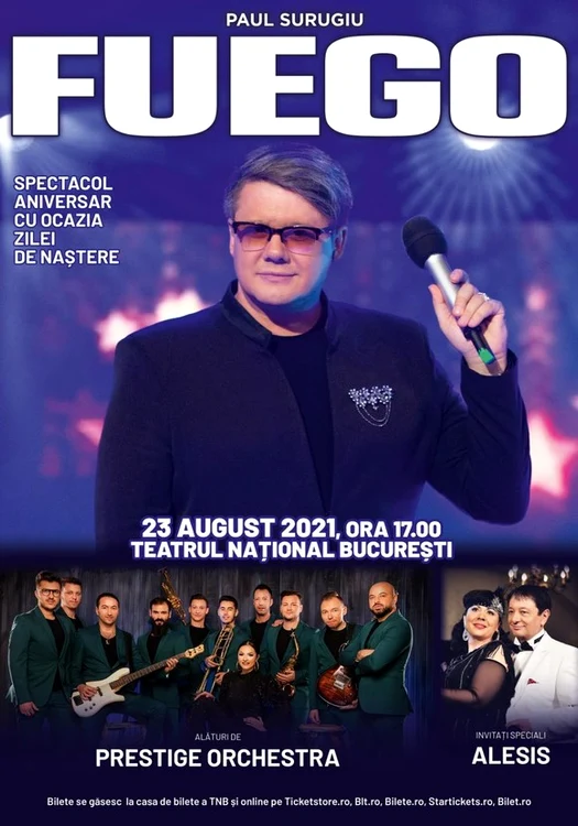 
    Fuego împlinește 45 de ani pe 23 augustfoto: Facebook  