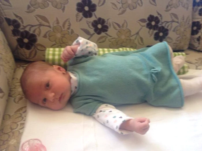 Constantin Enceanu si micuta Sofia Stefania