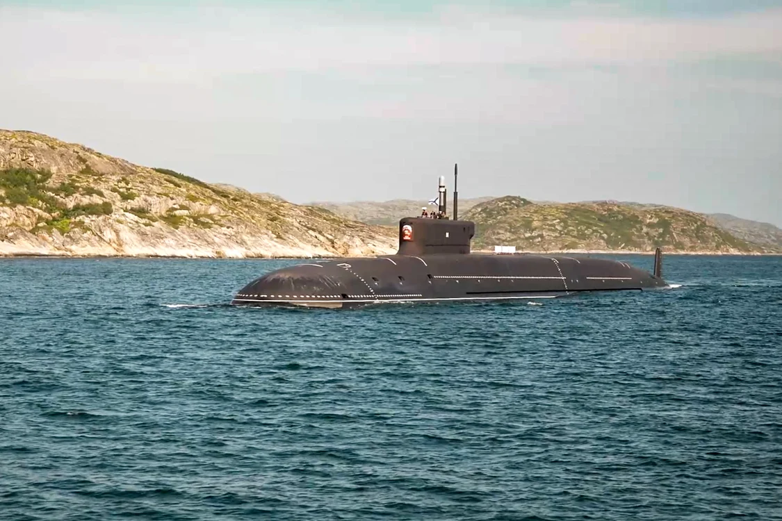 Submarinul Prințul Pojarski face parte din Flota Nordică FOTO Profimedia