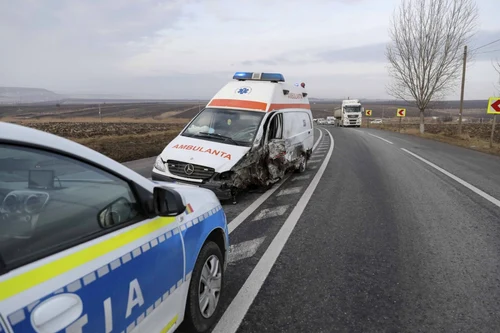 Accident în apropiere de Iaşi. FOTO Inquam Photos- Liviu Chirica