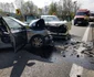 Accident cu cinci victime printre care şi un copil în urma unui impact frontal între două auto la Bujoreni Vâlcea pe DN7 - E81 Valea Oltului Foto Adevărul