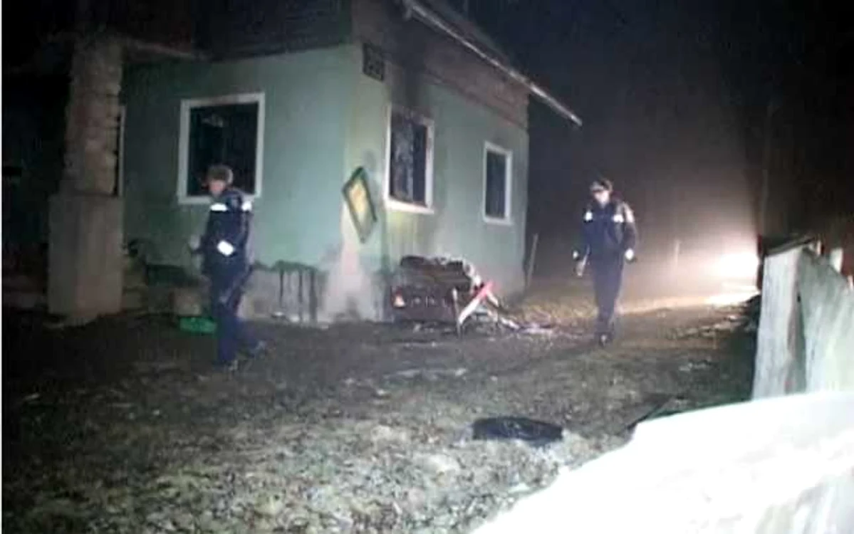 Cantonul Silvic Bogdăneasa a fost incendiat în noaptea de sâmbătă spre duminică.   Foto: Sandrinio Neagu